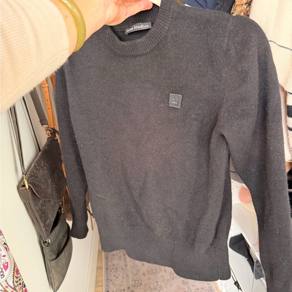 Acne Black Women's Sweater - Picture 5 of 6